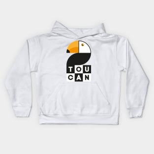 Toucan Logo Design for Boys Men Girls Women Kids Kids Hoodie